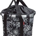 KlickFix Unisex Fahrrad klappkorb Reisenthel Bikebasket Lenkerkorb, Fleur Schwarz, 26 x 35 28 cm EU : Amazon.de: Sport & Freizeit