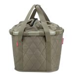 KLICKfix Reisenthel Bikebasket rhombus olive