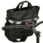 KLICKfix | Reisenthel Bikebasket Oval S · Lenker Adapter · schwarz