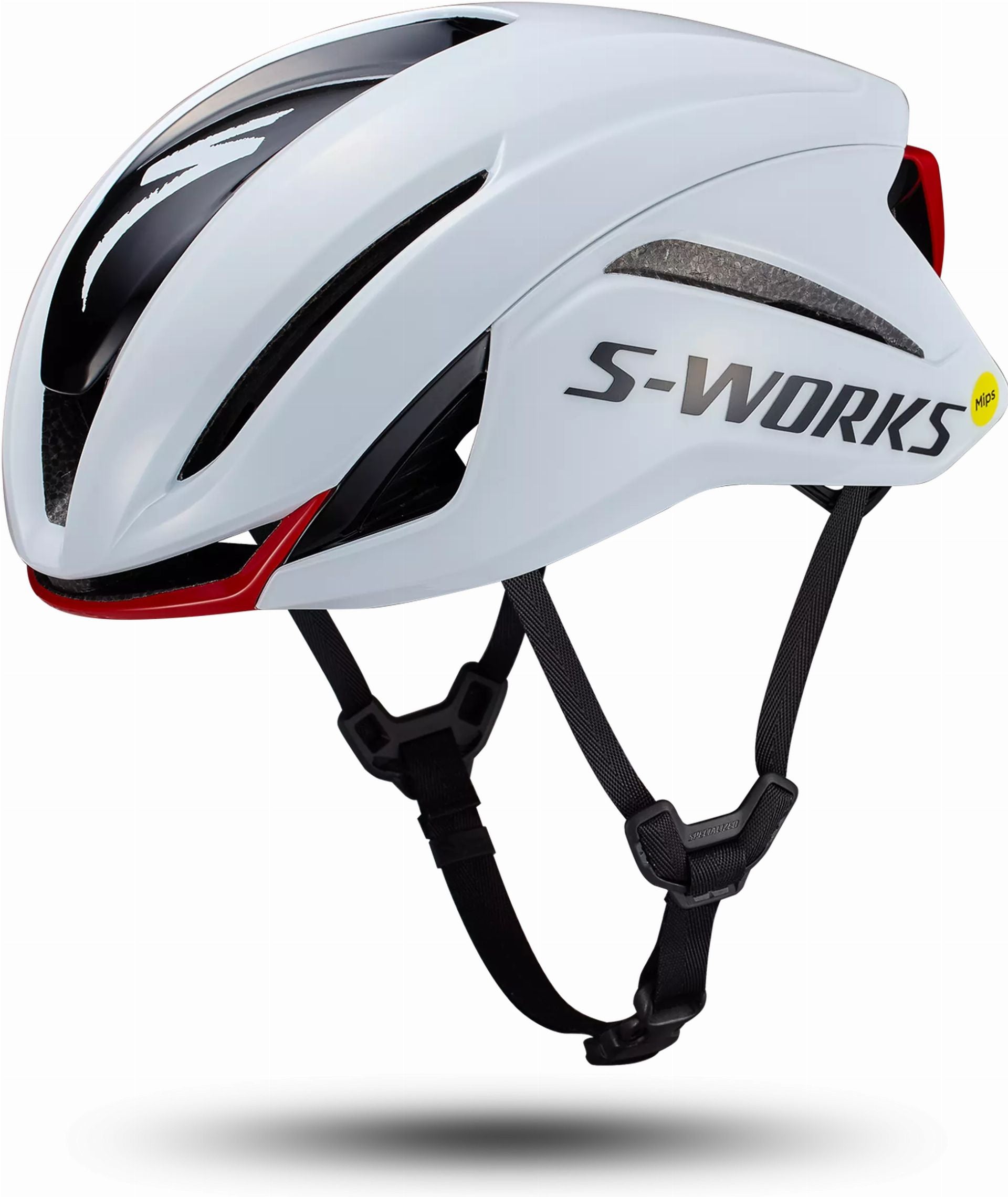 rennrad-helme-066sap-1.jpg Specialized S Works Evade 4 Mips Rennrad Helm white/red L (58 62 cm) – Bild 1