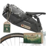 BIKEPACK Satteltasche Fahrrad 15L Bikepacking Taschen Gravelbike Rennrad | Wasserdichte Fahrradtasche ohne Gepäckträger am Sattel: Rennradtasche, Saddle Bag, Arschrakete, Satteltaschen Bikepacking Set : Amazon.de: Sport & Freizeit