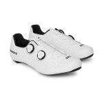 Herren und Damen Radsport Rennradschuhe OKORIS WHITE Weiß