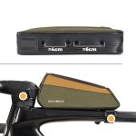 Rockbros Fahrradtasche für das Oberrohr des Rahmens 0,25 l | Decathlon