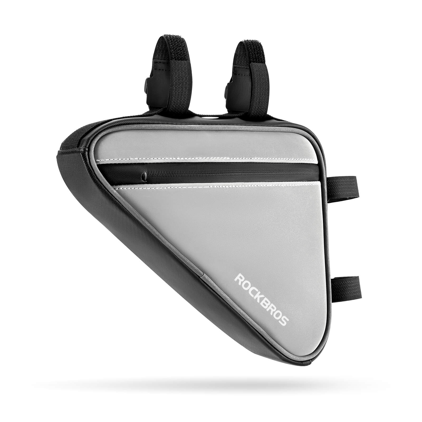 rockbros-fahrradtasche-328grq-1.jpg ROCKBROS Fahrradtasche Reflektierende Rahmentasche Dreiecktasche 0,9L – ROCKBROS DE – Bild 1