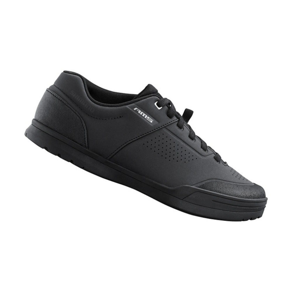 shimano-spd-schuhe-855mvr-1.jpg SHIMANO All Mountain Schuh SPD m. Schnürung SH AM5L Gr.48 black – Bild 1