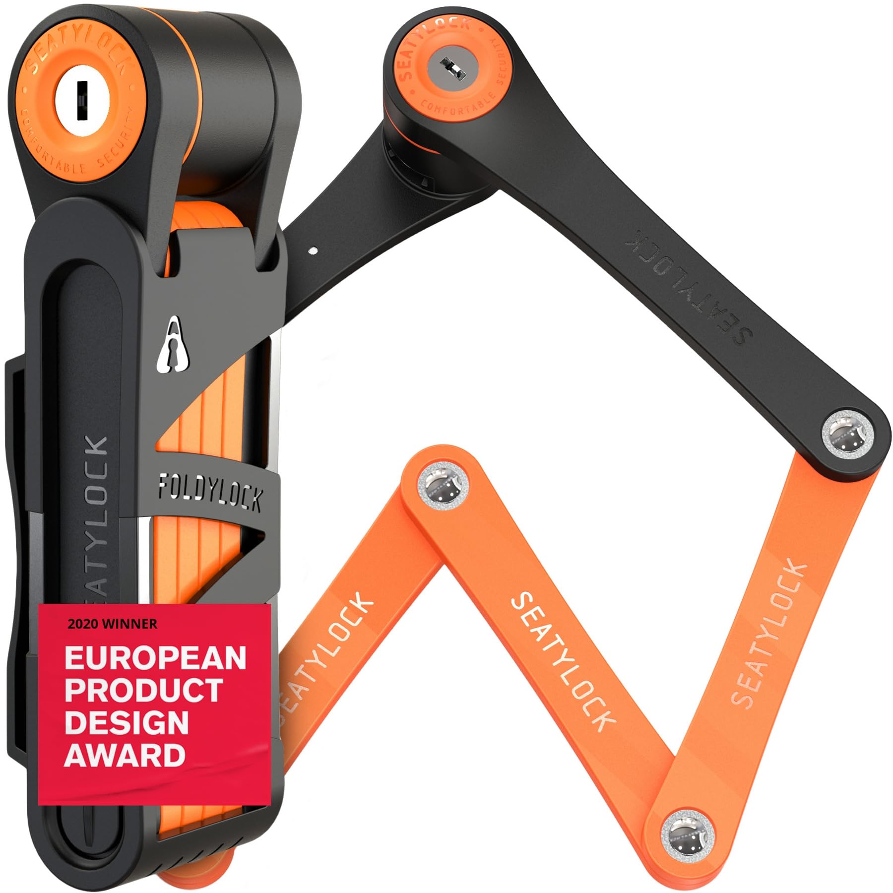testsieger-fahrradschloss-159rjq-1.jpg FoldyLock Compact Fahrrad Faltschloss – Patentiertes Testsieger Fahrradschloss mit Schlüssel und Halterung für Hohe Sicherheit – Leicht und Sicher für ... – Bild 1