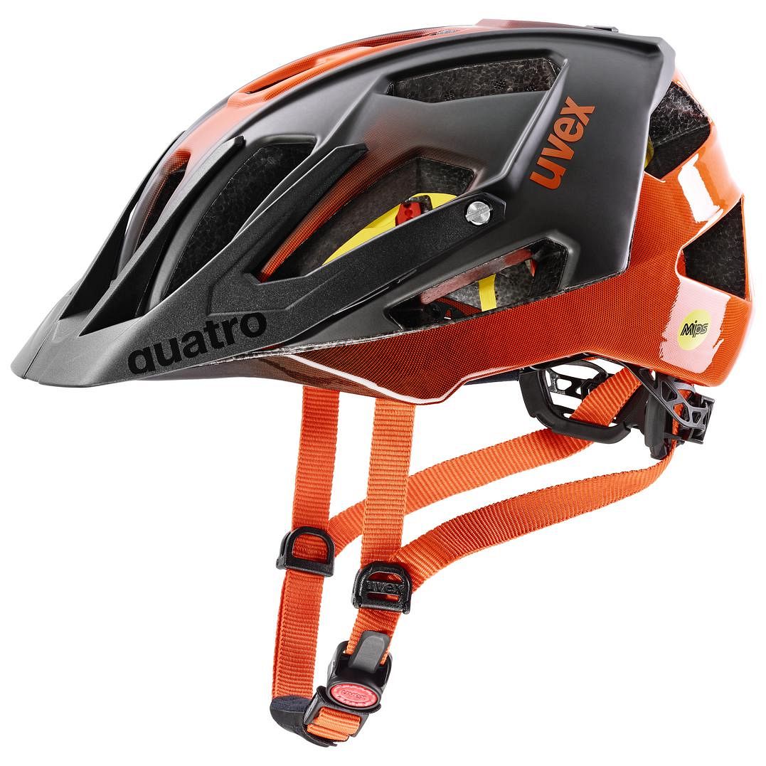 uvex-quatro-cc-mips-872yfi-1.jpg Uvex Quatro CC MIPS All Mountain Enduro MTB Fahrrad Helm grau/orange 2021 | von Top Marken online kaufen » we cycle – Bild 1