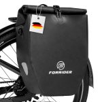 Fahrradtasche Pro 25L Wasserdichte Gepäckträgertasche mit Schultergurt