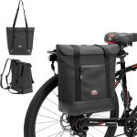 3 in 1 Fahrradtasche für Gepäckträger 20L wasserdicht